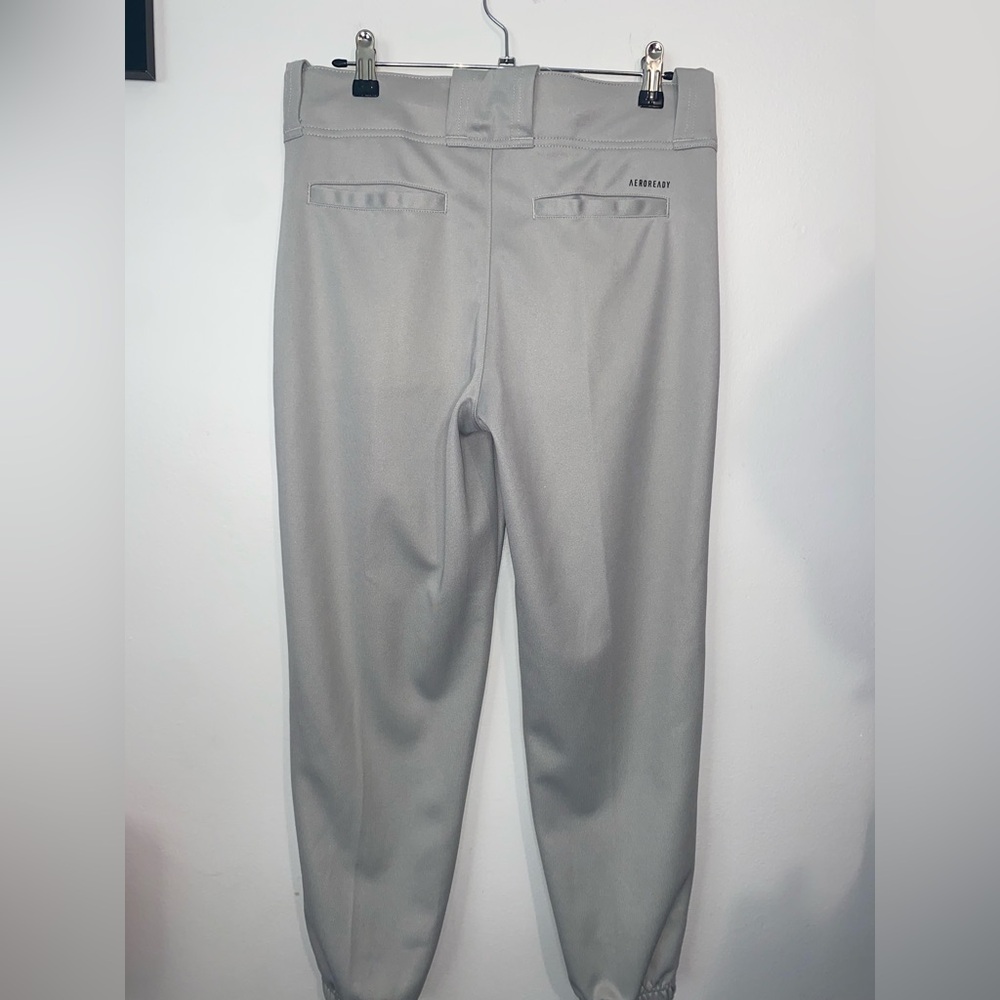Adidas Light Gray Baseball Sports Pants‎ - Picture 2 of 10
